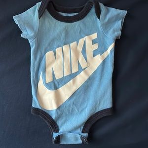Short sleeve Nike onsie